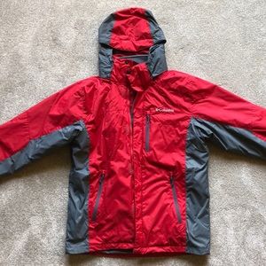 Medium Red Columbia Winter Coat